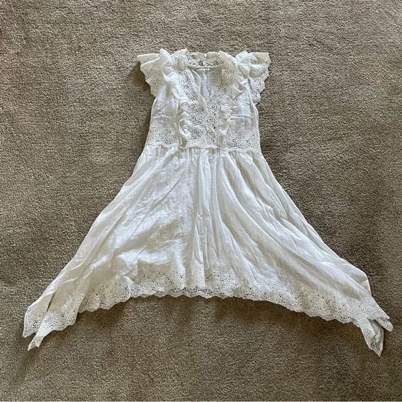 Ulla Johnson | Dresses | Ulla Johnson White Cotton Dress | Poshmark
